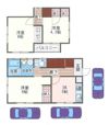 ペットと暮らせる戸建ての間取り画像