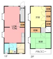 ファイブワン茅ヶ崎の間取り画像