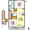 アルモニー戸室の間取り画像