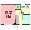 西海岸ハイツの間取り画像