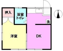 メゾン・ラメールの間取り画像