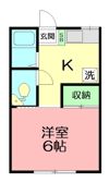 仲居ハイツIの間取り画像