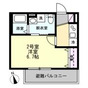 ベイルーム本厚木Southの間取り画像