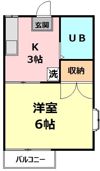 ヴューハイツの間取り画像