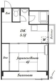 尾崎台ビルの間取り画像
