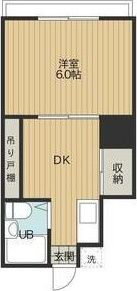 サンライフ鵠沼の間取り画像