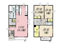 W.GreenCourtの間取り画像