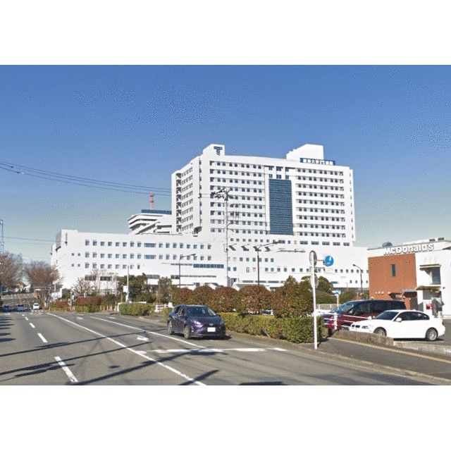 近くの東海大学医学部付属病院まで379m（徒歩5分）