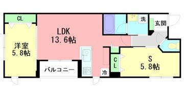 GRAND RESIDENCE UCHIYAMA IVの間取り画像