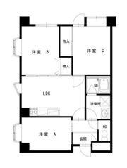 スマイルコート本厚木の間取り画像