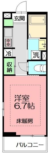 リブリ・鵠沼海岸の間取り画像