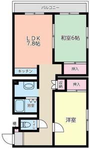 西真土SAGAMINOの間取り画像