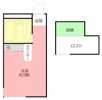 フラットタキザワBの間取り画像