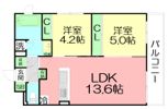 ソテツノイエの間取り画像