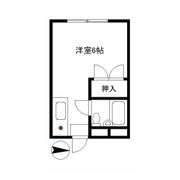 浜竹ハイツの間取り画像