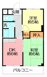 陣屋マンションの間取り画像