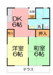 メゾン片倉の間取り画像