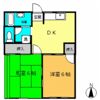 コーポ清水の間取り画像