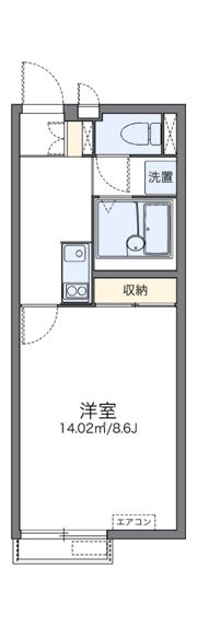 レオネクストイーストオーシャンの間取り画像
