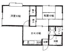 コーポヒメシャラの間取り画像