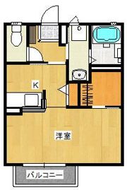 シャーメゾン酒匂の間取り画像