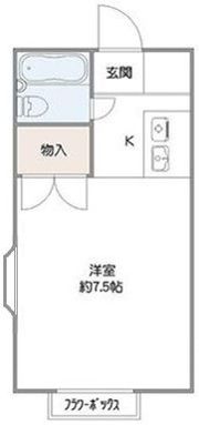 クロノス茅ヶ崎の間取り画像
