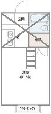 クロノス茅ヶ崎の間取り画像