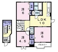 アンソレイユの間取り画像