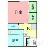 ハイツ高松の間取り画像