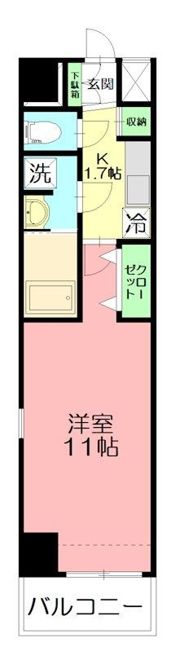 アイケー扇町の間取り画像