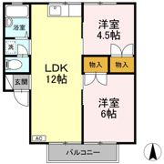 ミユキハイツの間取り画像