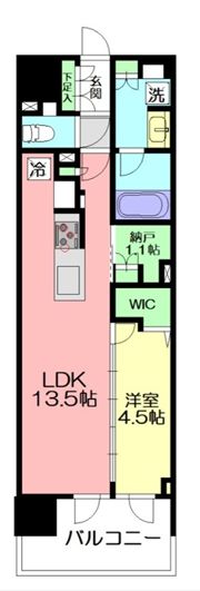 エクセレントシティ本厚木駅前の間取り画像