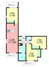 辻堂元町メゾンフォーサイトの間取り画像