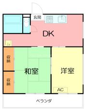 コリーヌマンションの間取り画像