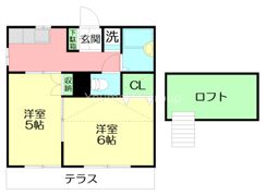 エクレールKの間取り画像
