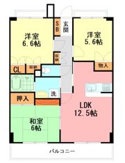 グランドールOKABEの間取り画像