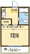 レオパレス戸塚エクセル第8の間取り画像