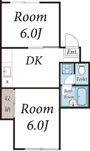 メゾンフラワーの間取り画像