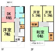 パインクレストヴィラの間取り画像