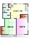 ローズガーデンCの間取り画像