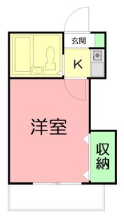 パレス海老名の間取り画像