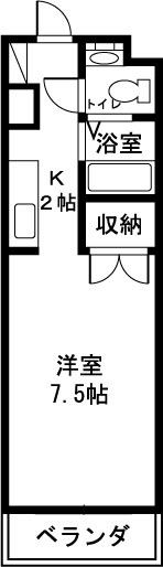 ビラソレイユの間取り画像