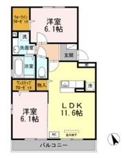 メゾン和の間取り画像