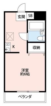 渚マンションの間取り画像