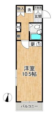 藤沢朝日町ダイカンプラザの間取り画像