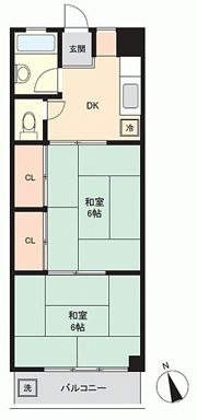 座間アイランドハイツの間取り画像
