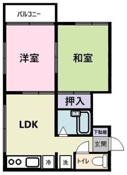 クロノス藤沢の間取り画像