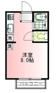 プラッツアイリスの間取り画像