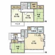 和泉が丘戸建の間取り画像