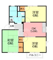 フレグランス・S Bの間取り画像